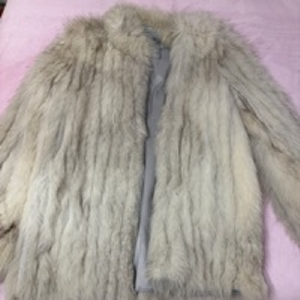 Women's Saga Fox Fur Coat Gray Size Unspecified